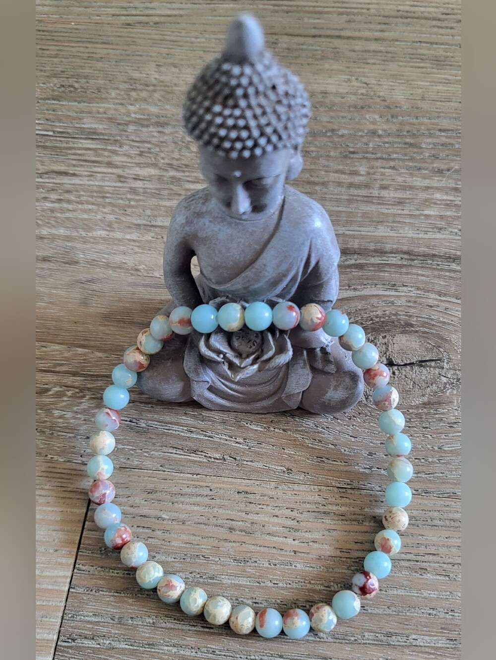 🌿 Grounded Strength Imperial Jasper Anklet